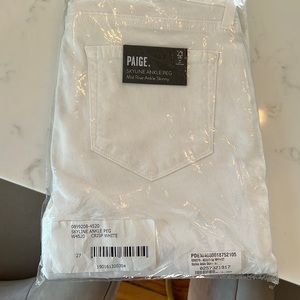 Brand New Paige Skyline Ankle Peg Mid Rise Ankle Skinny Size 27